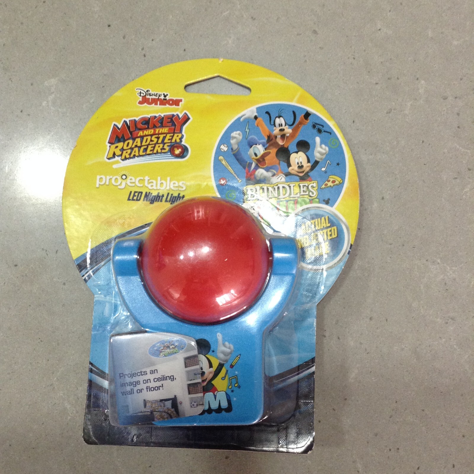 Disney Junior Projectables Mickey and The Roadster Racers LED Night Light 11739 gallery