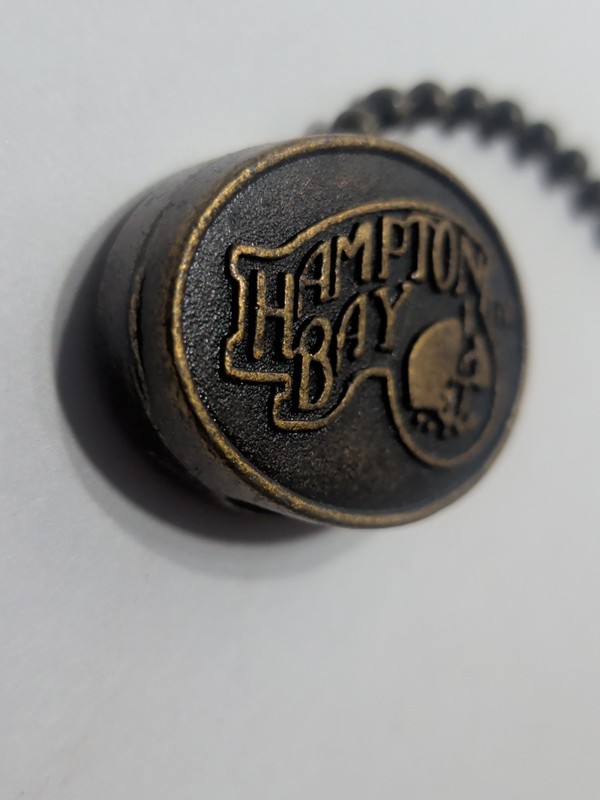 ✨USED✨ Hampton Bay Fan/Light Pull Chain Metal Replacement Part - Advertisement gallery