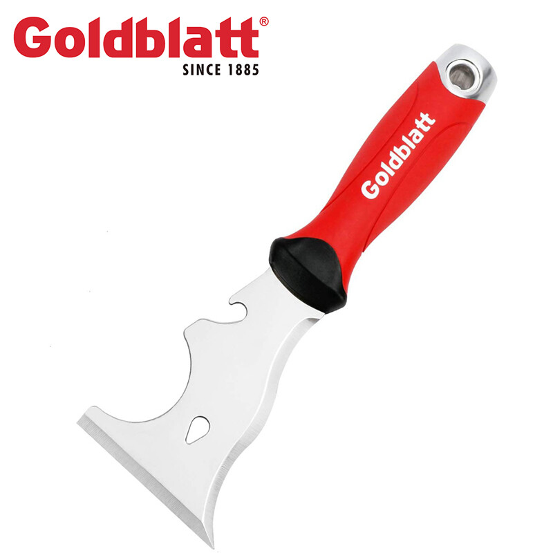 Goldblatt 9-in-1 Drywall Paint Scraper Putty Knife Scraper Stainless Steel Blade gallery