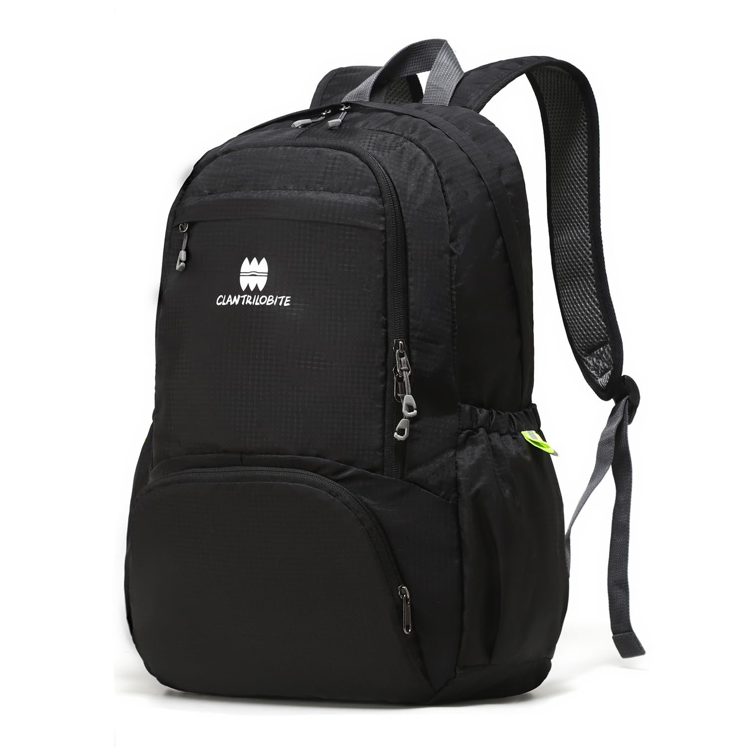 Lightweight Packable Travel Backpack, 30L Black Daypack Hiking Backpack for W…