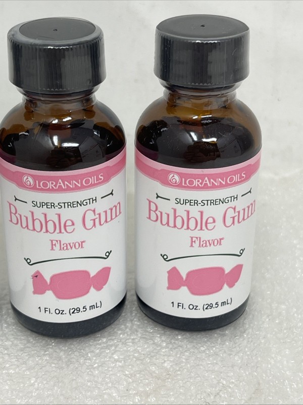 LorAnn Oils Super Strength Bubble Gum Flavor, 1 Fl Oz Bottles, Lot Of 3 gallery