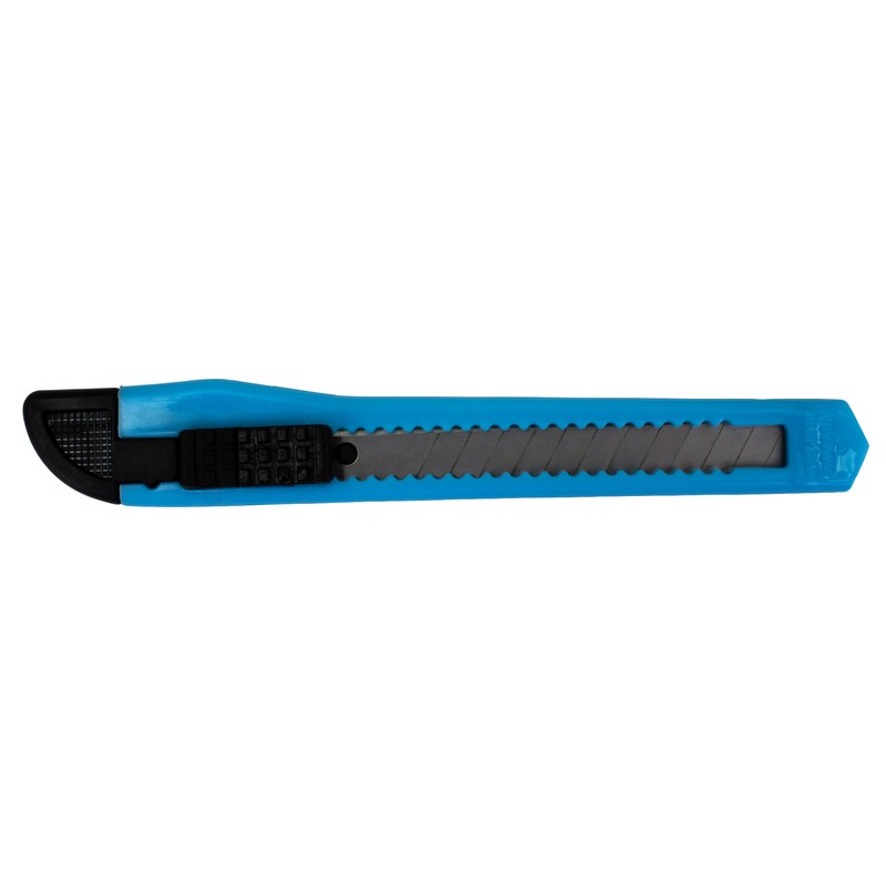 MotoProducts Sky Blue Small Retractable Utility Knife Wholesale 20pcs Box Cutter gallery