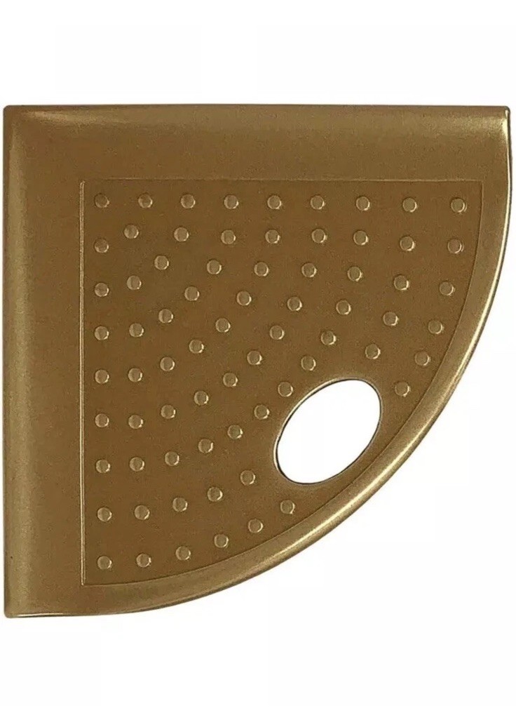 Questech Decor Corner Shower Footrest, Shower Shaving Shelf 5” Corner Shelf Gold gallery