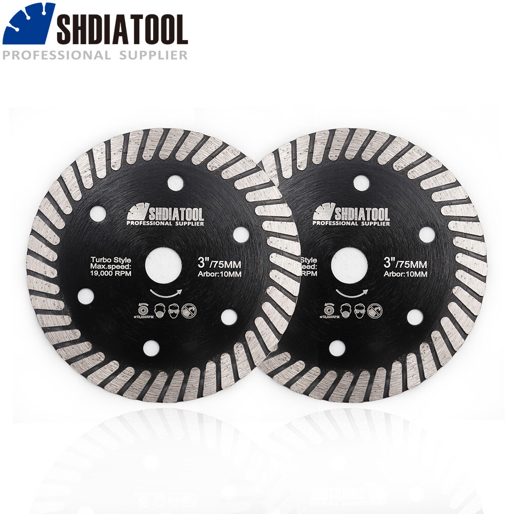 2pcs 3inch Diamond Cutting Disc Wheel Circular Saw Blade Concrete Ceramic Tile gallery