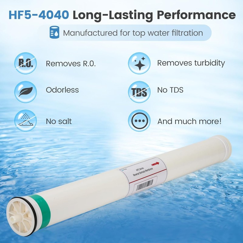 HF5-4040 RO Membrane Replacement for Axeon HF5-4040, HF5 Series Ultra Low Energy gallery