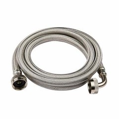 EFIELD 5-FT Length Washing Machine Hose with 90 Degree Elbow, Hot or Cold Water
