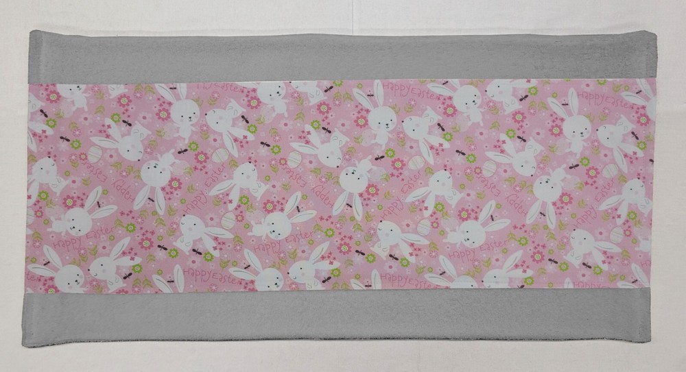 Happy Easter Bunny Terrycloth Bathmat