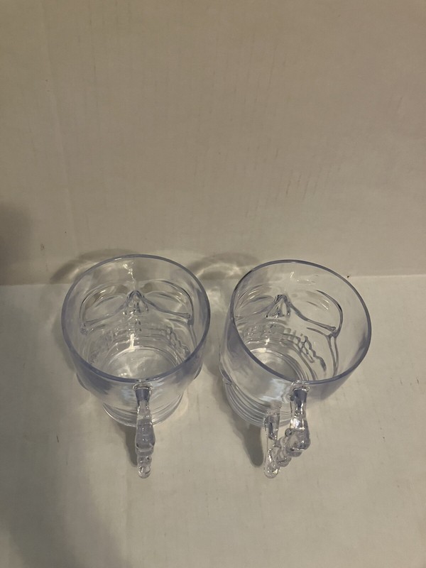 2 Plastic Skeleton Drinking Glasses (Hand Wash Only) gallery