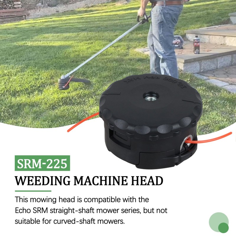 String Trimmer Head for Echo Weed Eater Speed Feed 400 Fits Straight Axle for Ga gallery