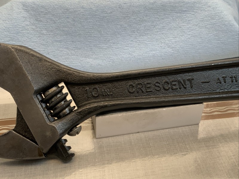 CRESCENT AT 110, 10in. Adjustable Wrench, USA Made - Green gallery