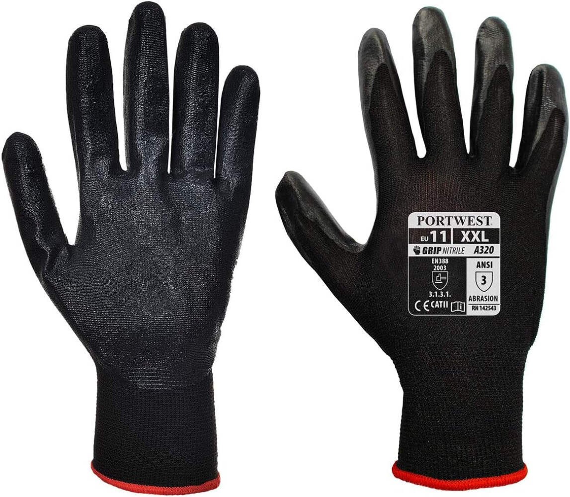 Dexti-Grip Glove Handling Work Protective Safety Grip Resistant ANSI 105, X Larg gallery