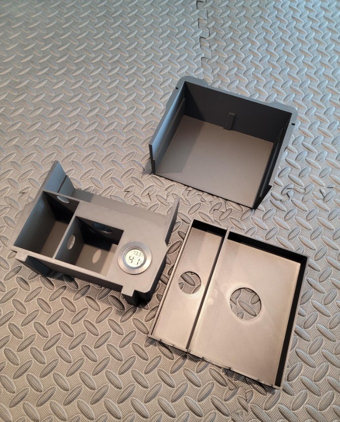 Cigar Humidor Insert With Included Hydrometer For Milwaukee 48-22-8435 gallery