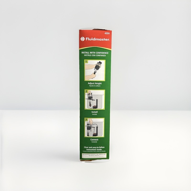 Fluidmaster 400A Anti- Siphon Universal Toilet Tank Fill Valve,Black NEW gallery