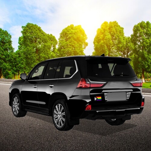 Flag Progress Pride Gay Pride Rainbow Flag Magnet 3x5 In, Automotive Magnet 2 PK gallery