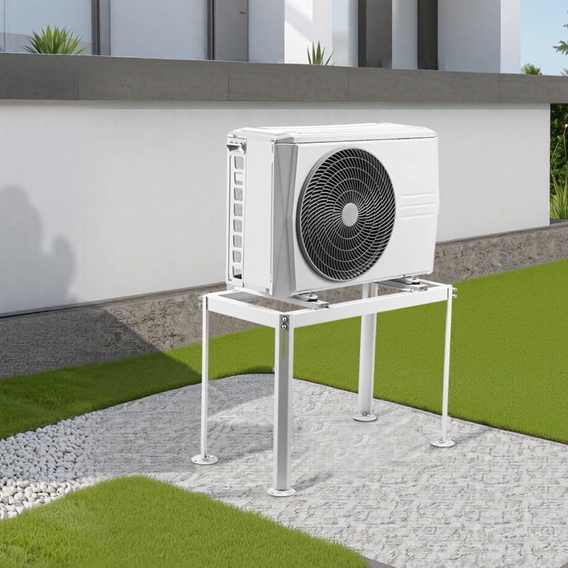 VEVOR Mini Split Ground Stand Adjustable Anti Vibration for 9000-18000 BTU gallery