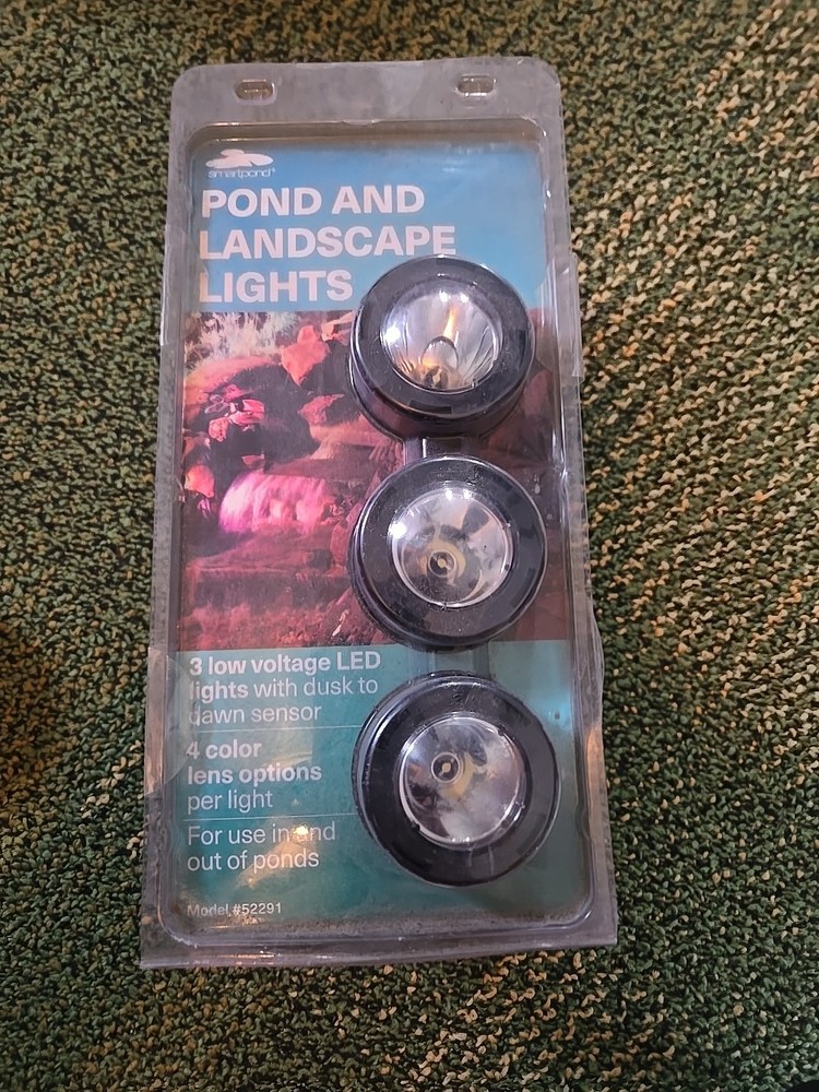 SMARTPOND Multicolored Pond & LANDSCAPE Waterproof LED Lights #52291 BRAND NEW