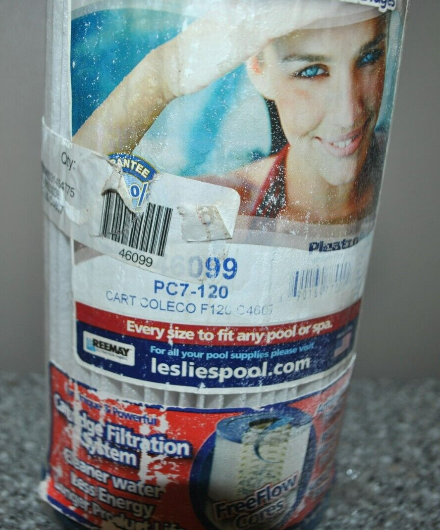 Leslie's PC7-120 Pool Spa Replacement Cartridge Filter for Coleco F120 Sealed gallery