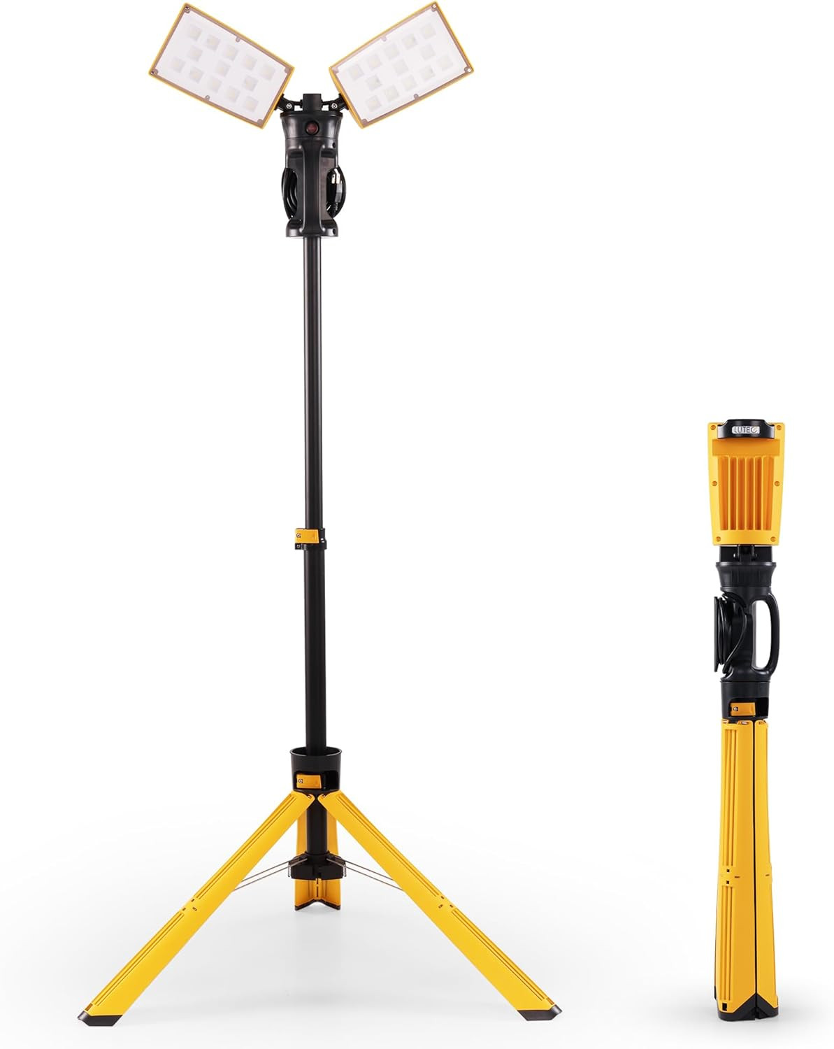 6290Pro LED Work Light 15000 Lumen Dual Head Tripod Stand Waterproof 105W gallery