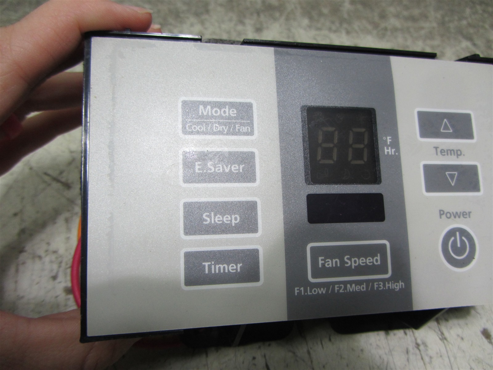 SAMSUNG AIR CONDITIONER CONTROL BOARD SCRATCHES PART # DB93-04189G gallery