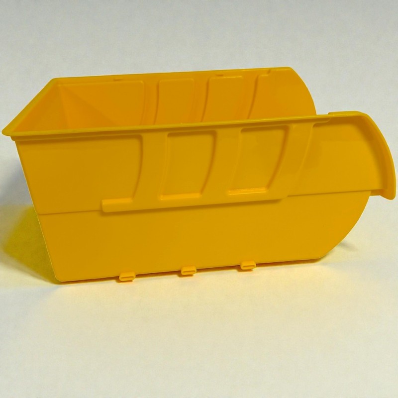Homak Large Yellow Plastic Storage Bin – Stackable Tool & Parts Organizer gallery