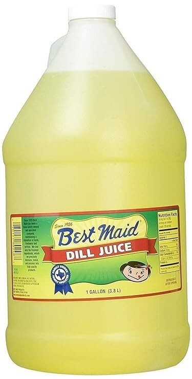 Dill Pickle Juice Delicious Back Mixer Helps with Leg Muscle Cramps 1-2 Gallons gallery