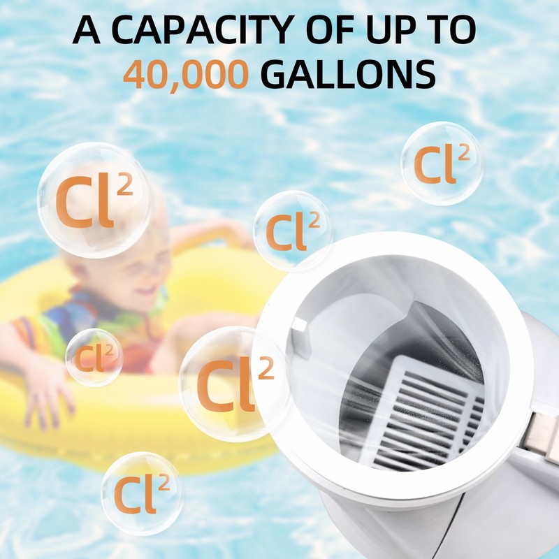 Salt cell for pool Compatible with Hayward 15000-40000Gal Pool Salt Filters US gallery
