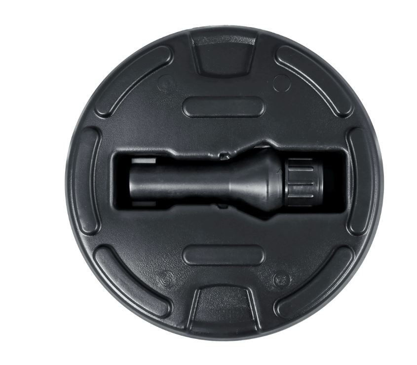 Mainstays 26lb Outdoor Fillable Round Resin Opp Umbrella Base Black gallery