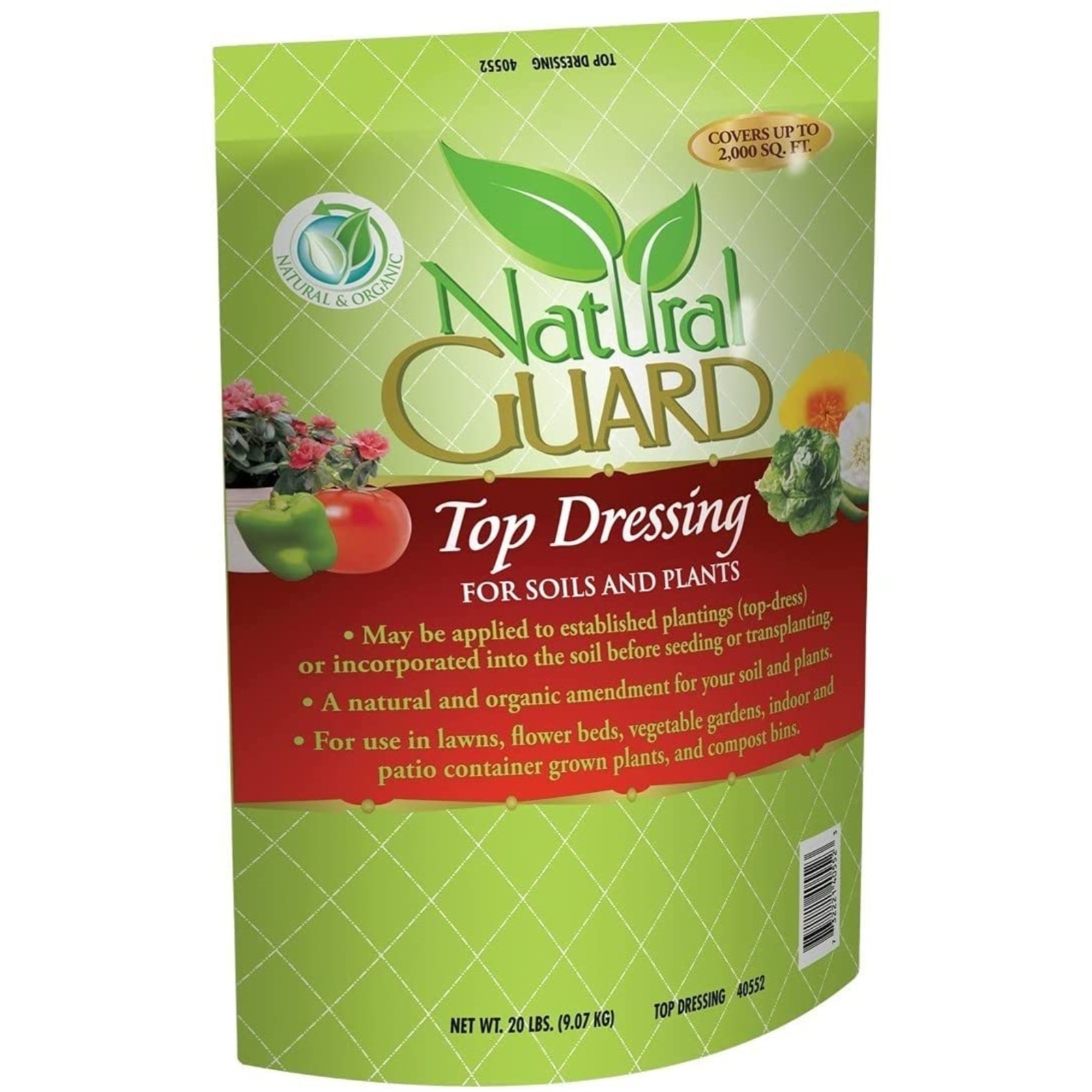 Natural Guard Organic Top Dressing For Soils and Plants, 20 Pound Bag gallery
