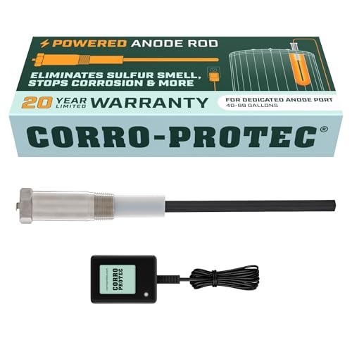 Corro-Protec Powered Anode Rod for Water Heater, Titanium, Stops Corrosion gallery