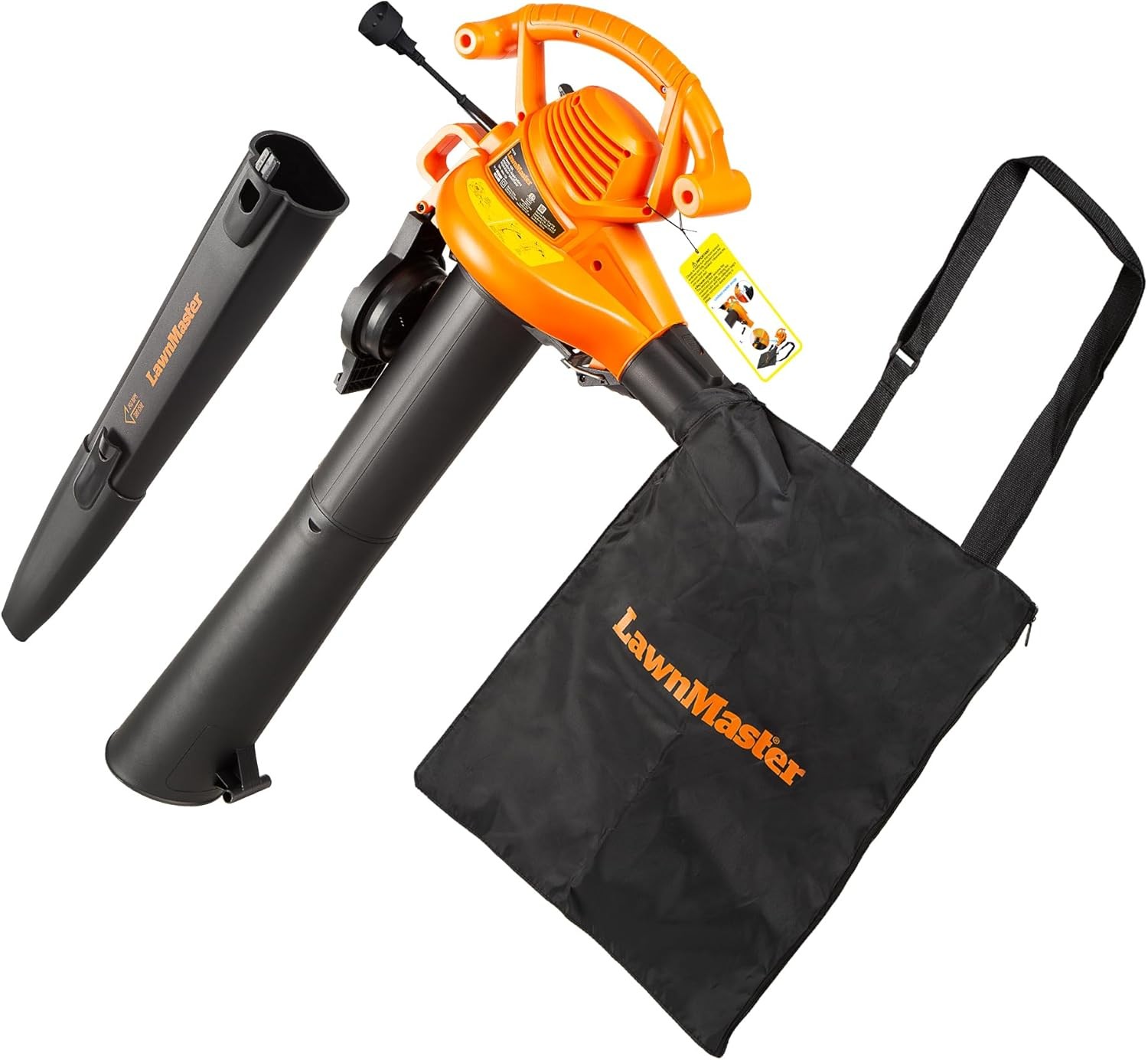 LawnMaster BV1210 Electric Blower Vacuum Mulcher 12 Amp 270 MPH 420 CFM gallery