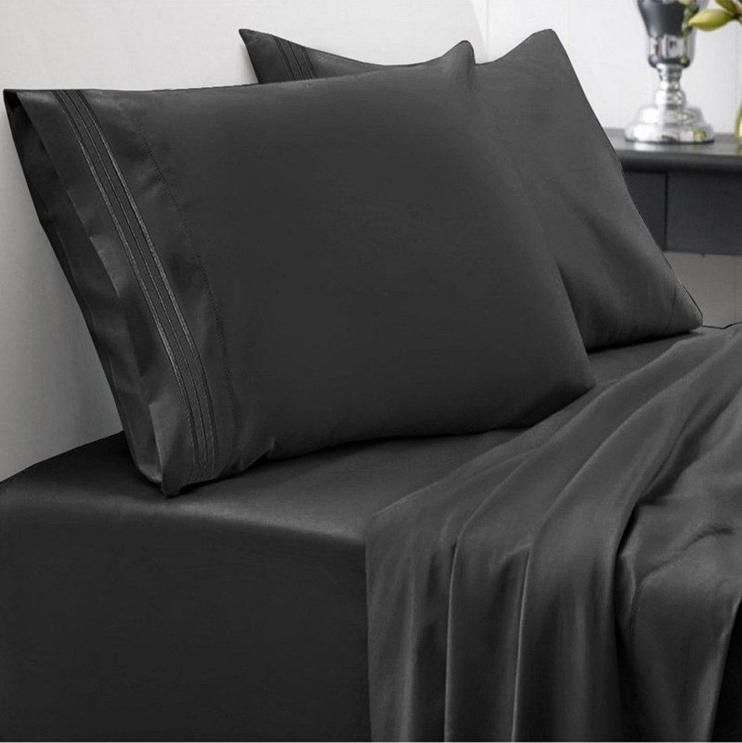 Sweet Home Collection 4 Piece Microfiber Sheet Set Queen gallery