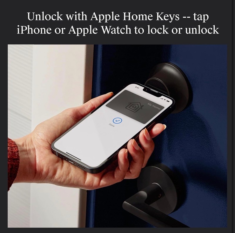 Level Lock+ Connect Matte Black Smart Lock WiFi Bluetooth - New Sealed gallery