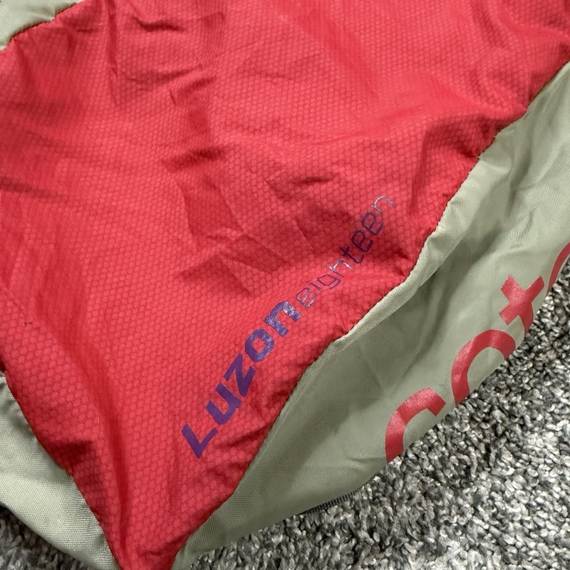 Cotopaxi Multi Top Drawstring Luzon 18L Hiking Backpack Logo Red 2