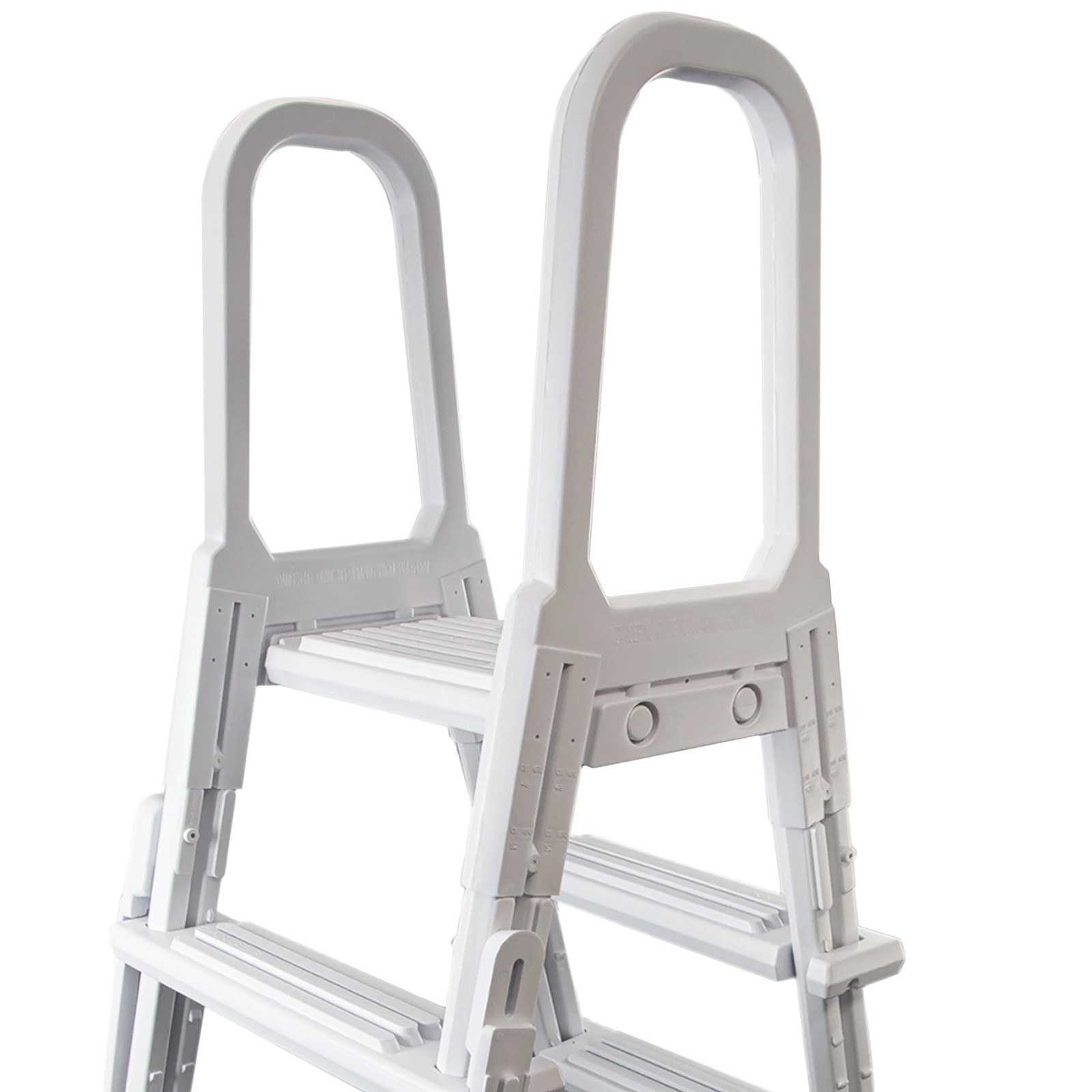 Aqua Select Above Ground Swimming Pool A-Frame Heavy Duty Ladder - 48" to 54" gallery