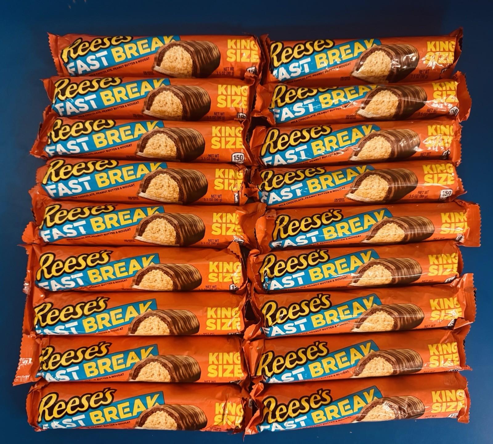 (24) Reese’s Fast Break Chocolate Peanut Butter Nougat 3.5oz. Past The BB: 06/26 gallery