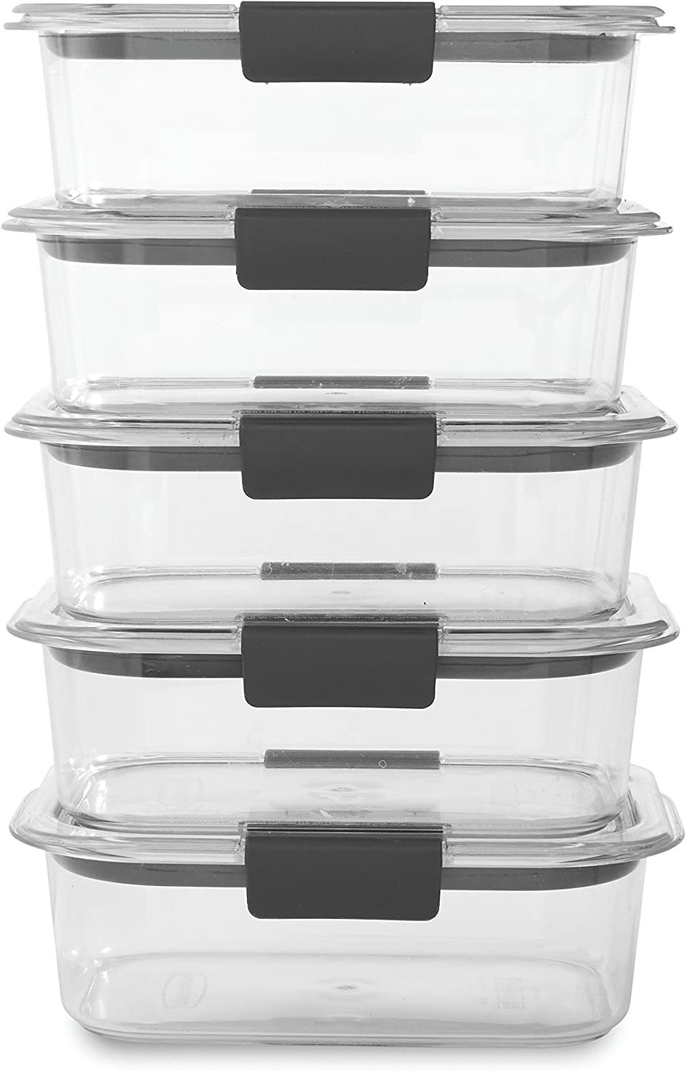 Food Storage Container BPA free Plastic kitchen cookware set leak proof 5 pack gallery