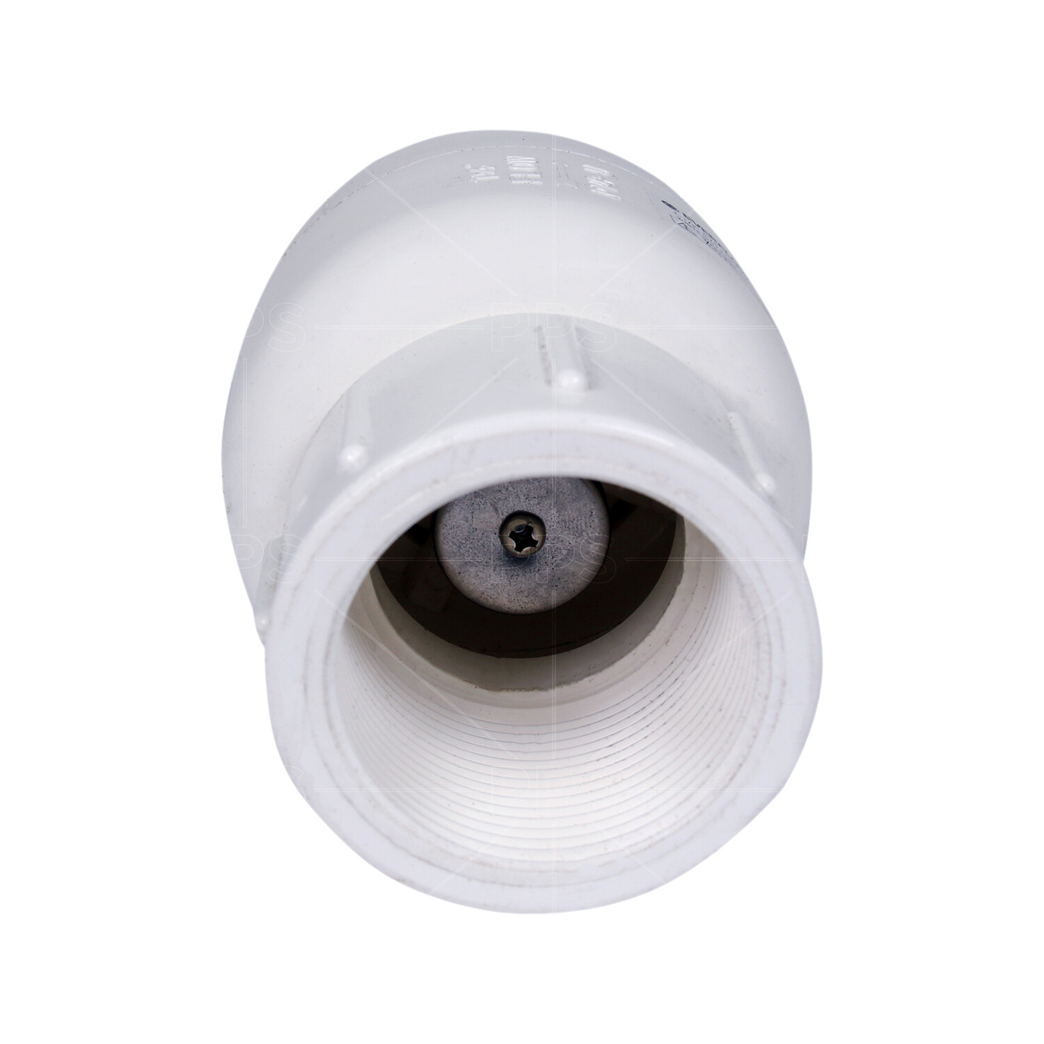 FIP White Plastic PVC Inline Check Valve for Backflow Prevention 1/4'' To 3/4'' gallery