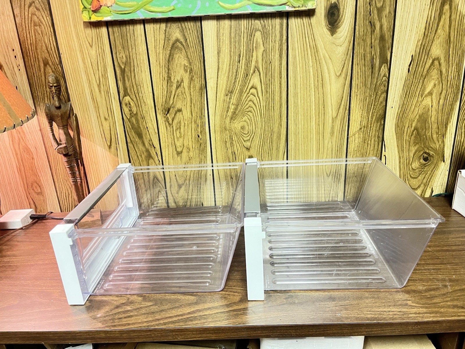 [2 Pack] Fridge Crisper Drawer with Humidity Control-Frigidaire gallery