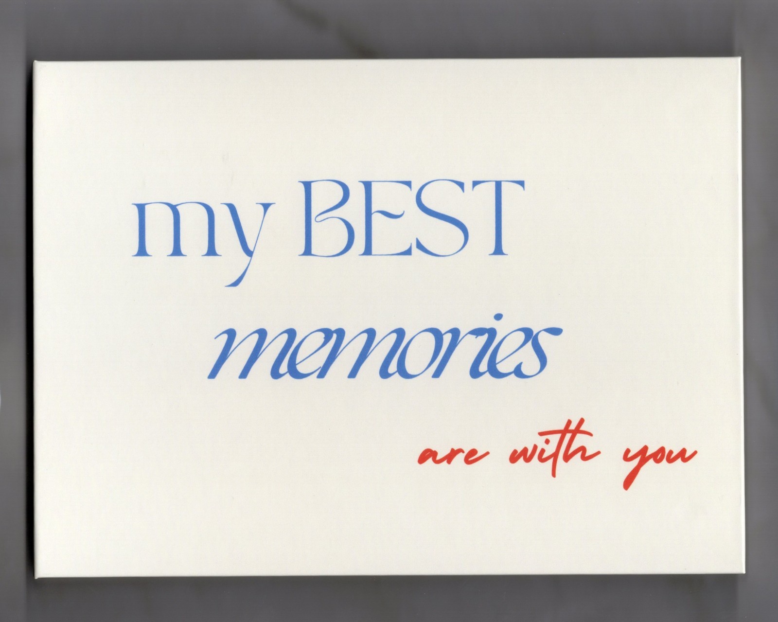 BEST MEMORIES – Personalized Photo & Video Memory Book | Custom Keepsake Gift gallery