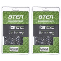 Semi Chisel Skip Tooth Chainsaw Chain 28 Inch .050 3/8 91DL for Stihl 2 Pack
