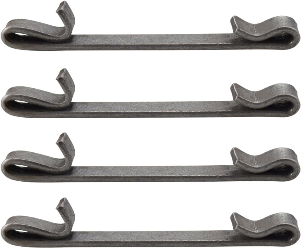 4 Pcs Early 2'' Double Loop Style Tool Box Drawer Slide Retaining Keeper Clips f