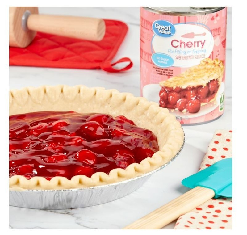 (4 pack) Great Value No Sugar Added Cherry Pie Filling or Topping, 20 oz gallery