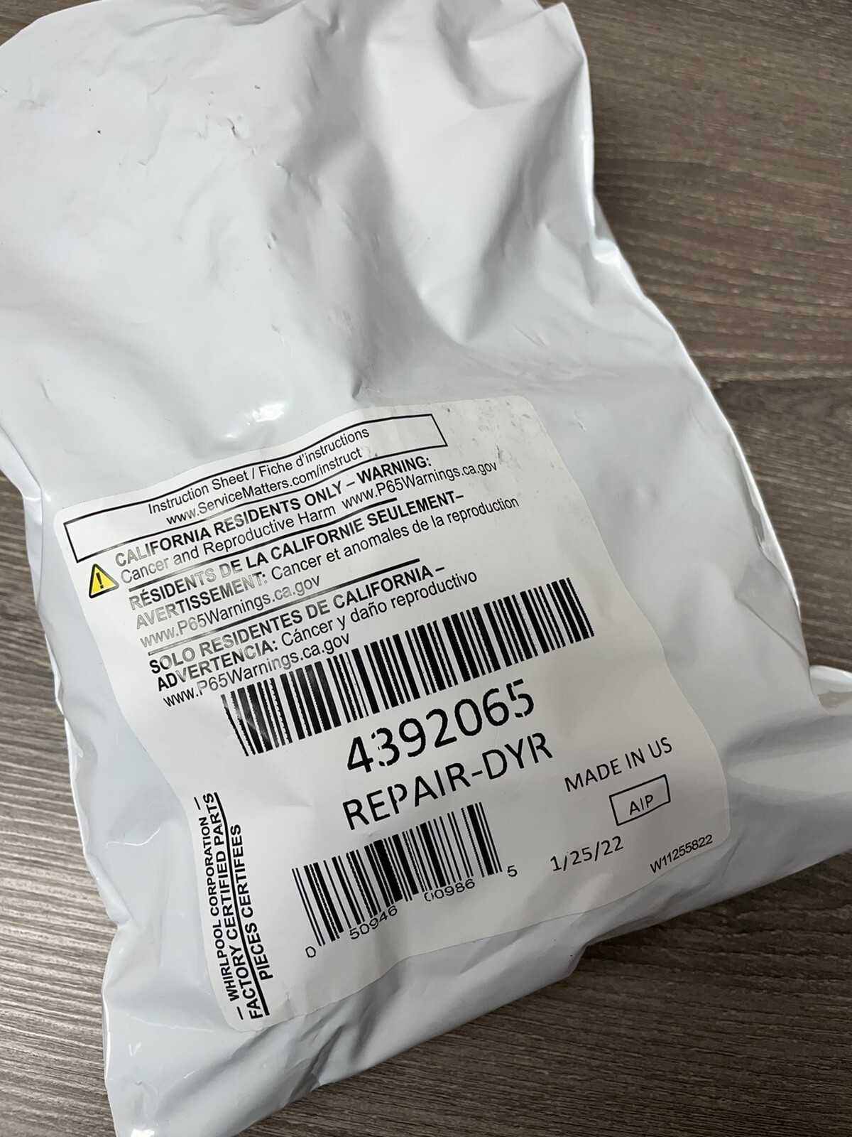 4392065 : Whirlpool Dryer Repair Kit - Genuine FSP OEM Product gallery