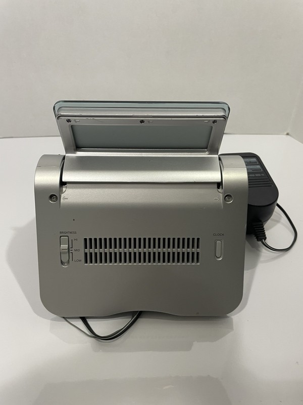 Sony Dream Machine Alarm Clock CD Player Radio ICF-CD855V Fully Tested Works gallery