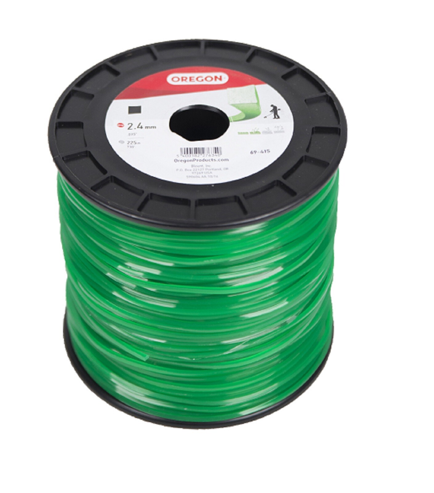 OREGON GREEN .095 ROUND STRING TRIMMER LINE 3 LB ROLL 866' 69-365 gallery