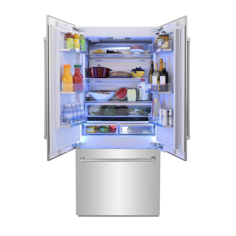 ZLINE NEW 36" PANEL READY REFRIGERATOR ICE WATER (PANELS NOT INCLUDED) RBIV-36 gallery