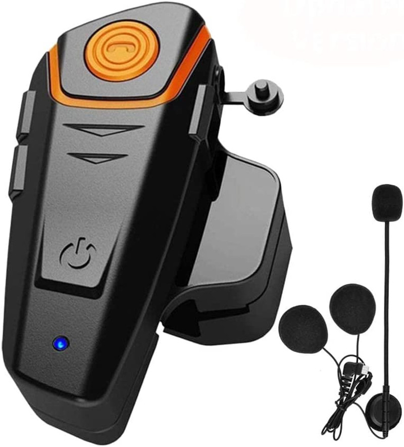 Motorcycle Bluetooth Headset, BT-S2 Motorbike Helmet Intercom up to 3 Riders 100 gallery