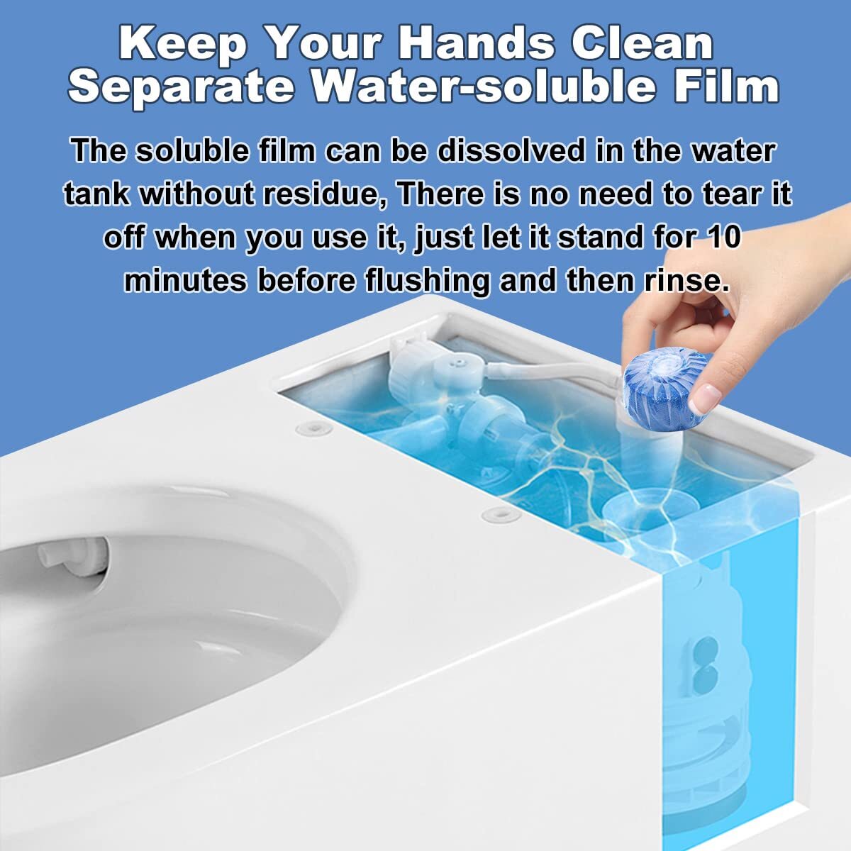 Multipurpose Bathroom Cleaners 54 Pack Commercial & Household Toilet Bowl Cleane gallery