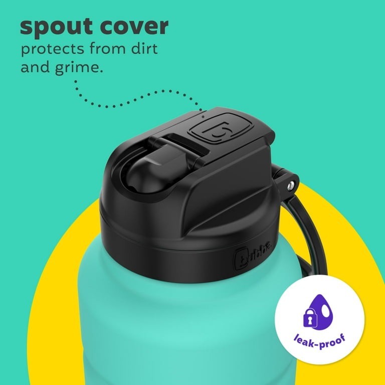 Bubba Trailblazer Insulated Stainless Steel Water Bottle Straw Lid 40oz. Teal gallery