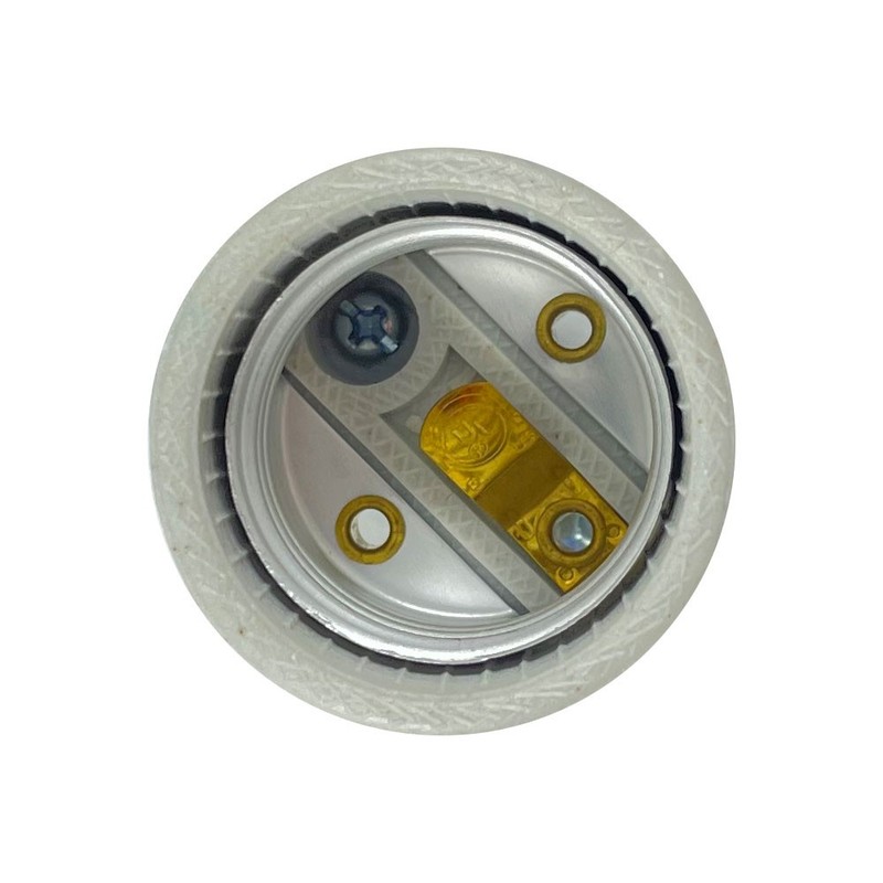 E26 E27 Medium Base Ceramic Lampholder Socket - Porcelain - 660W-250V Maximum gallery